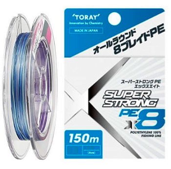 Плетеный шнур Toray Super Strong PE X8